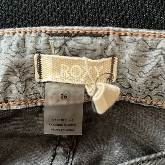 Roxy skinny cargo jean pants - Picture 3 of 3